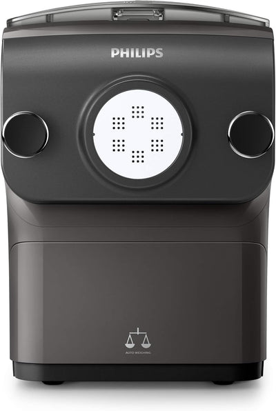 Façade de la Philips Pasta Maker HR2382/15 avec disque de forme