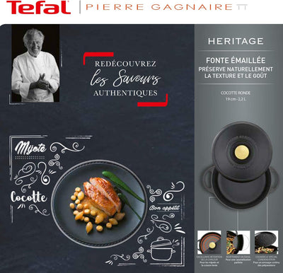 TEFAL fonte Pierre Gagnaire heritage