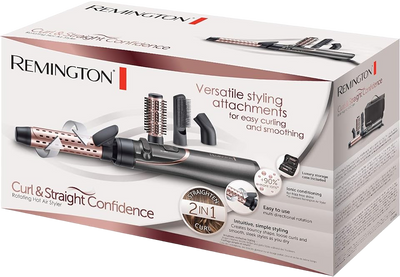 Remington LA BROSSE SOUFFLANTE ROTATIVE CURL & STRAIGHT CONFIDENCE