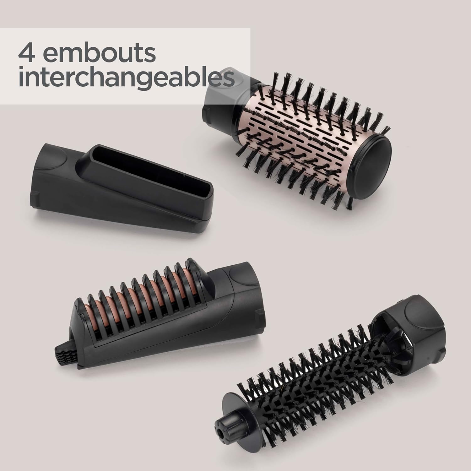 BaByliss - AS960E - Brosse soufflante Beliss Big Hair 1000 4-en-1 Rotative