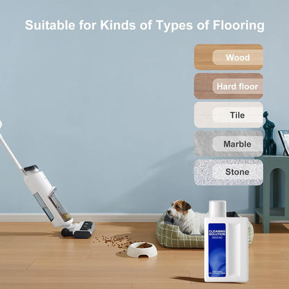 Solution de Nettoyage Tineco - Formule Originale Compatible avec Laveurs de Sol