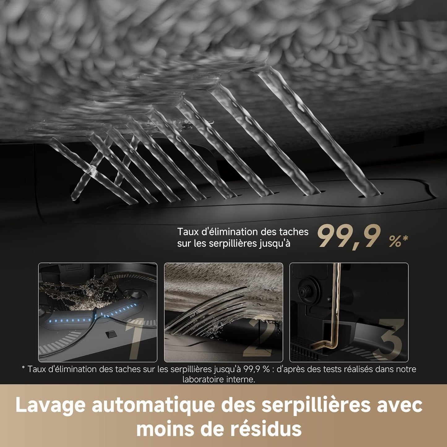 Dreame X50 Ultra Complete Noir Robot Aspirateur Laveur