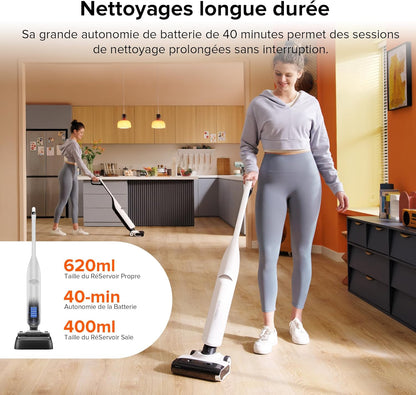 Roborock Flexi Lite – L’Aspirateur Balai Intelligent pour Nettoyage Humide et Sec