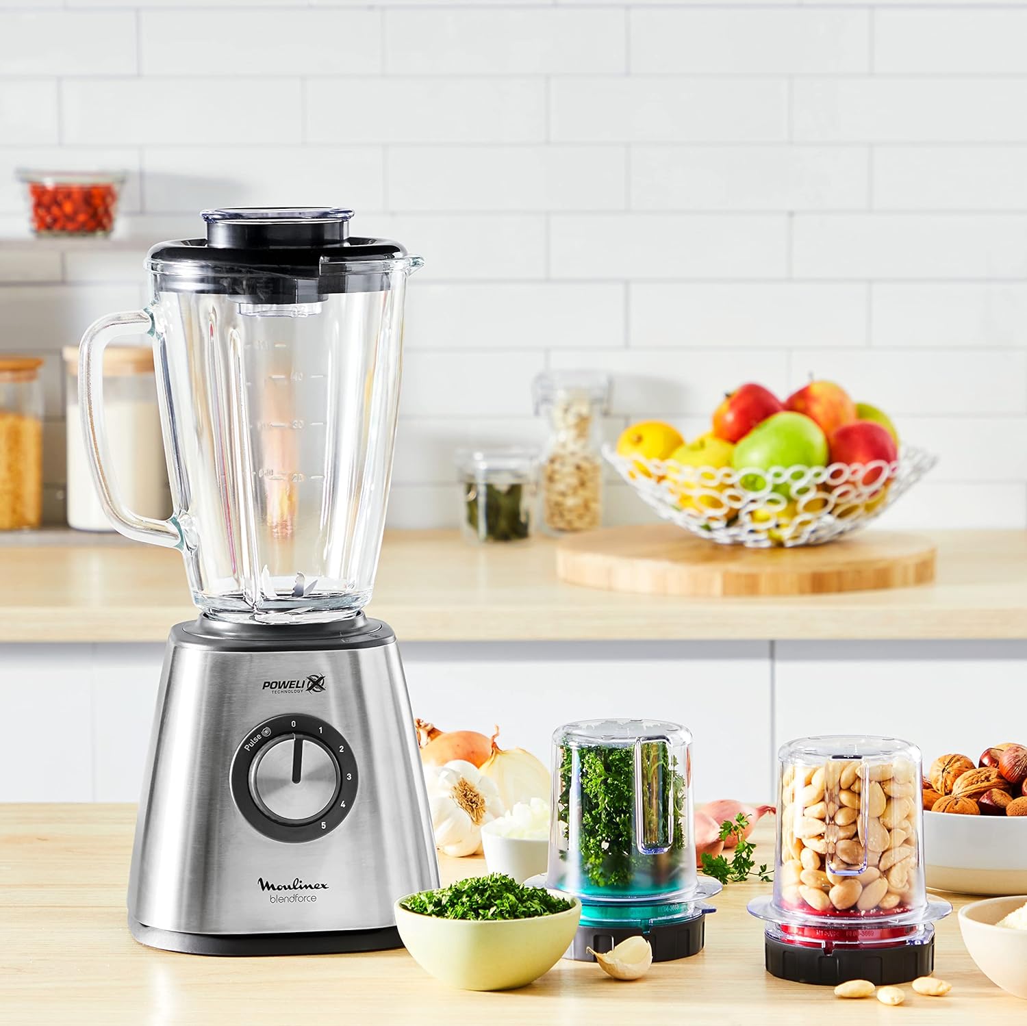 Blender Moulinex 800W Blendforce glass blender