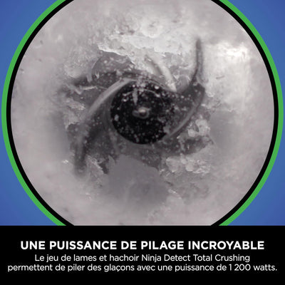 Ninja Detect Power Blender Pro 3-en-1 - Technologie BlendSense Intelligente 1200W