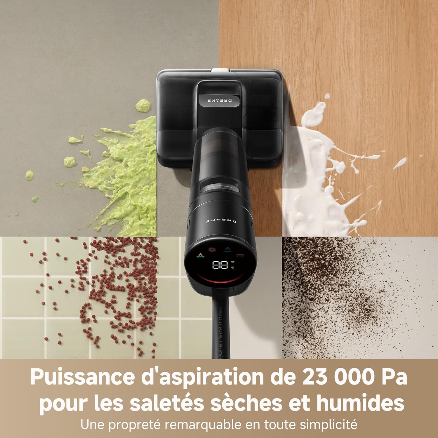 Dreame H15 Pro FoamWash - Aspirateur Laveur avec Technologie Mousse