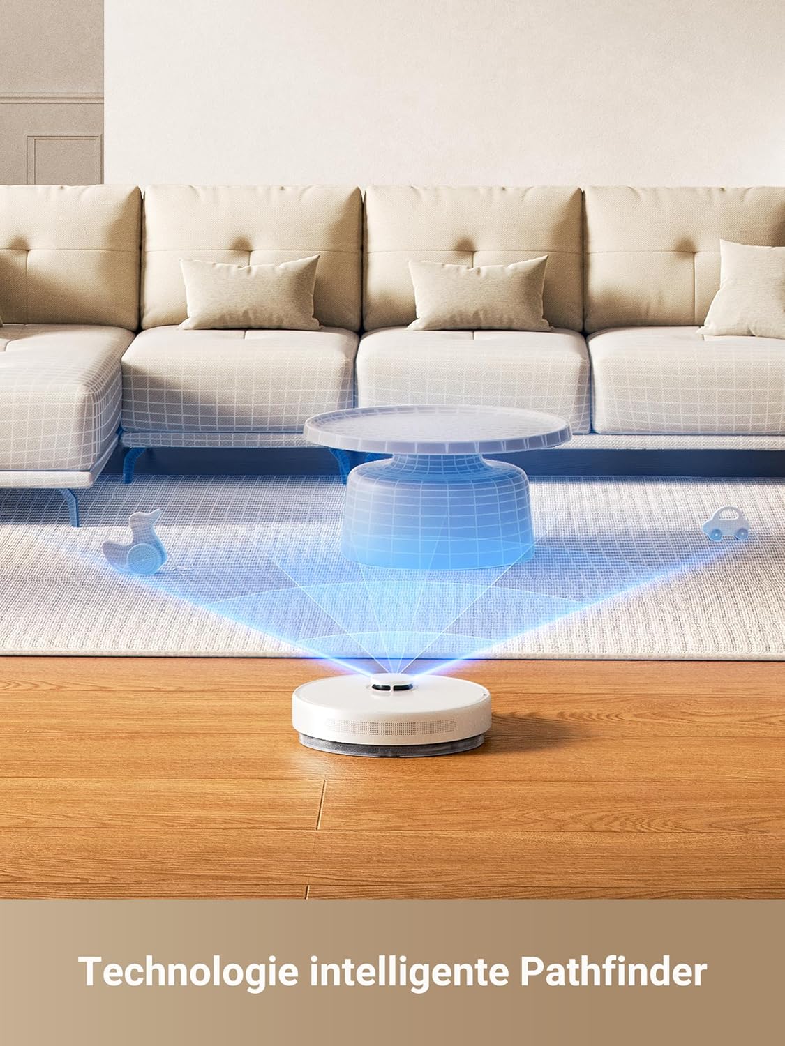 dreame D10 Plus Gen 2 Robot Aspirateur Laveur avec Vidange Automatique Poussière,