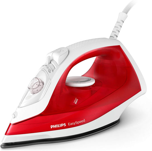 Philips EasySpeed Iron, 220 ml, Red [Energy Class A+]