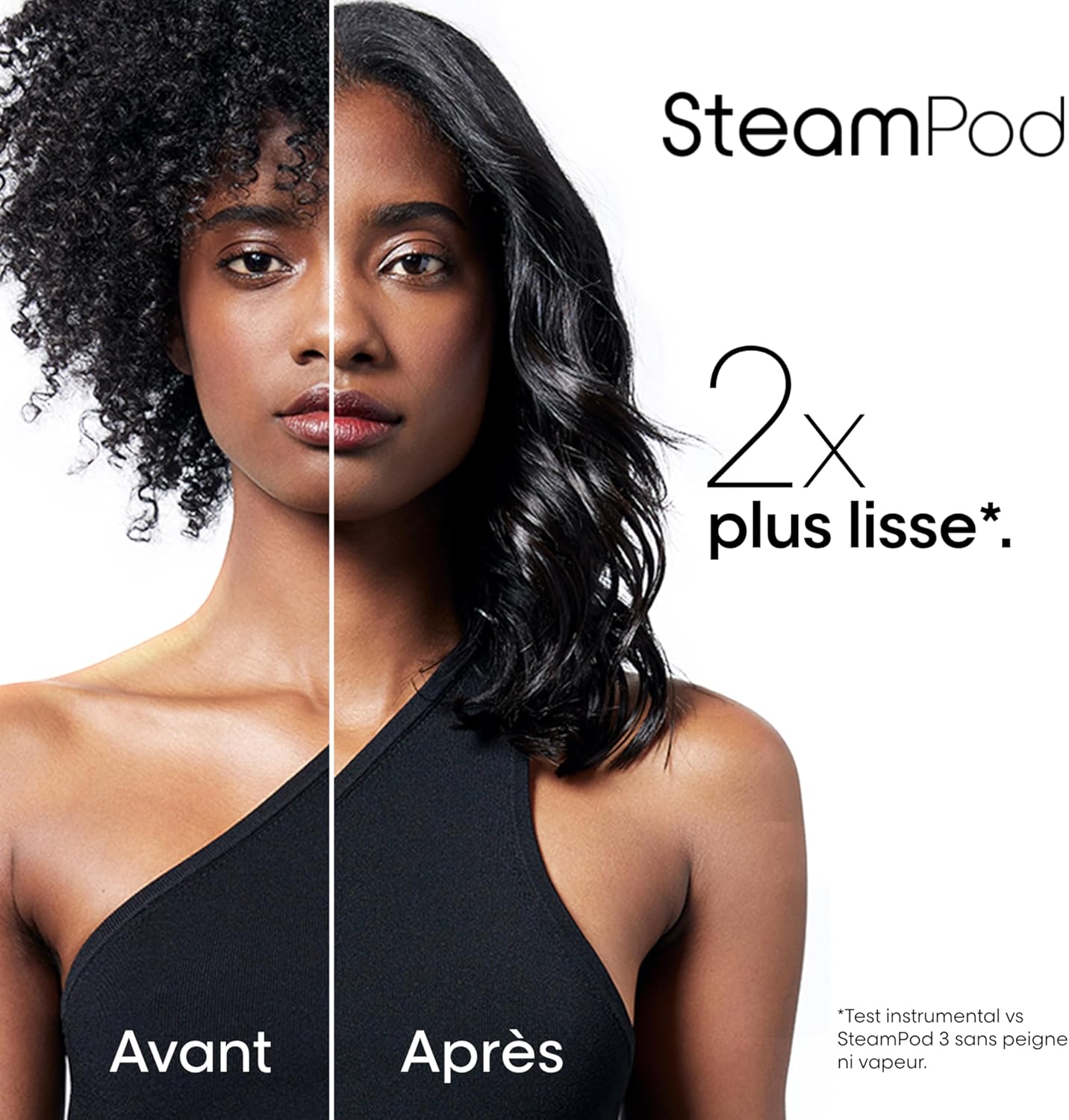 L'Oréal Professionnel  Steampod 3 - Lisseur Vapeur Professionnel 2-en-1