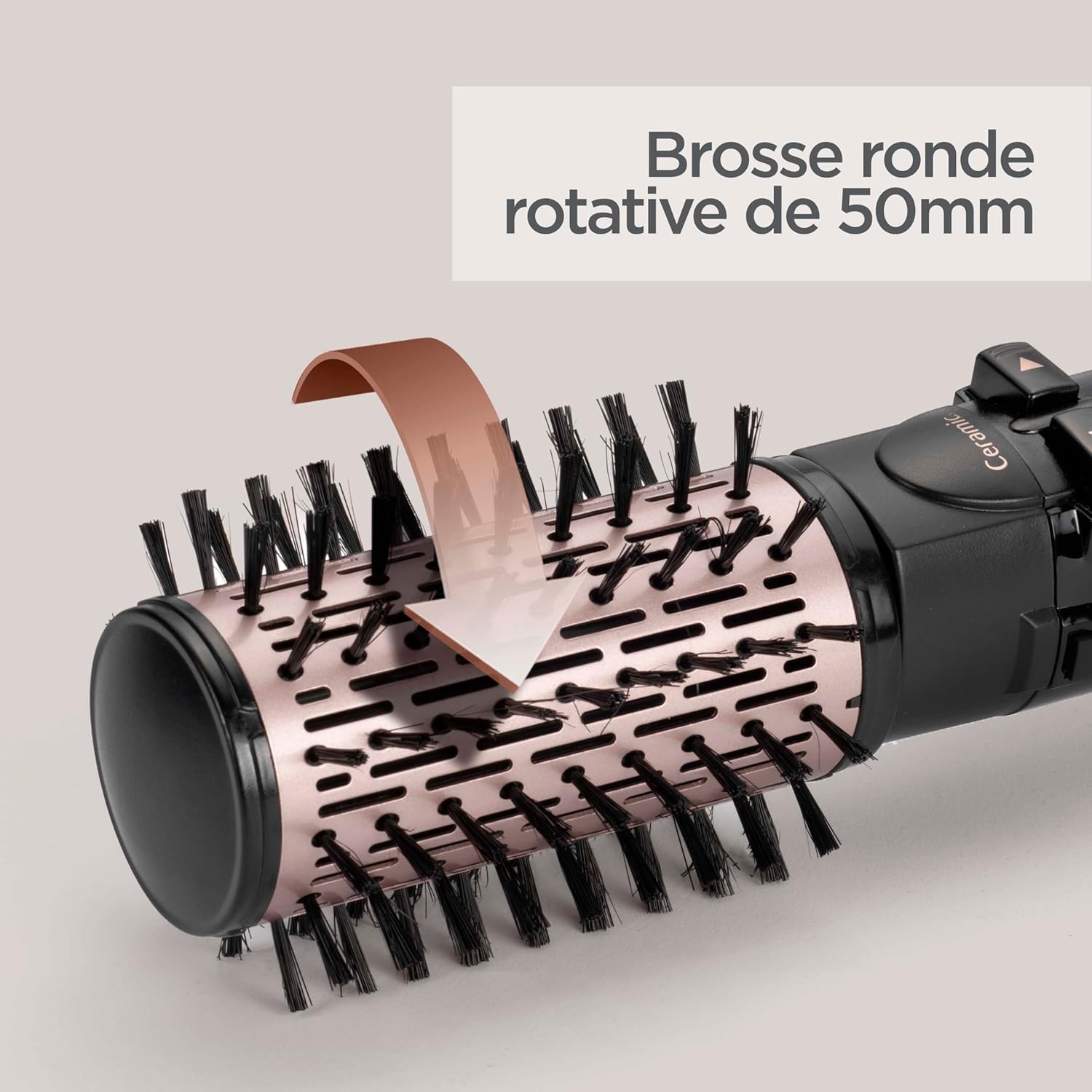 BaByliss - AS960E - Brosse soufflante Beliss Big Hair 1000 4-en-1 Rotative