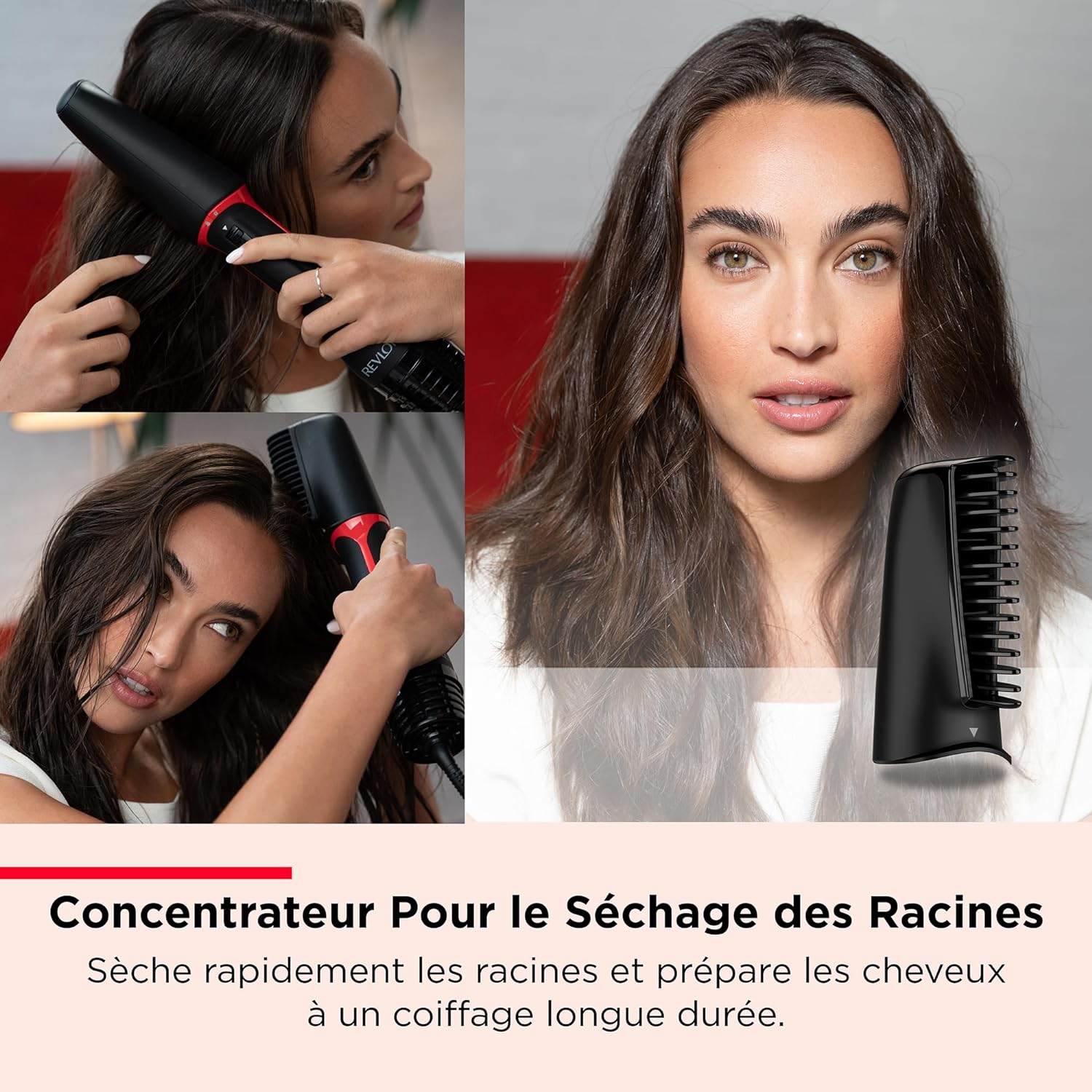 REVLON Brosse coiffante multi-usages One-Step de REVLON - 3-EN-1