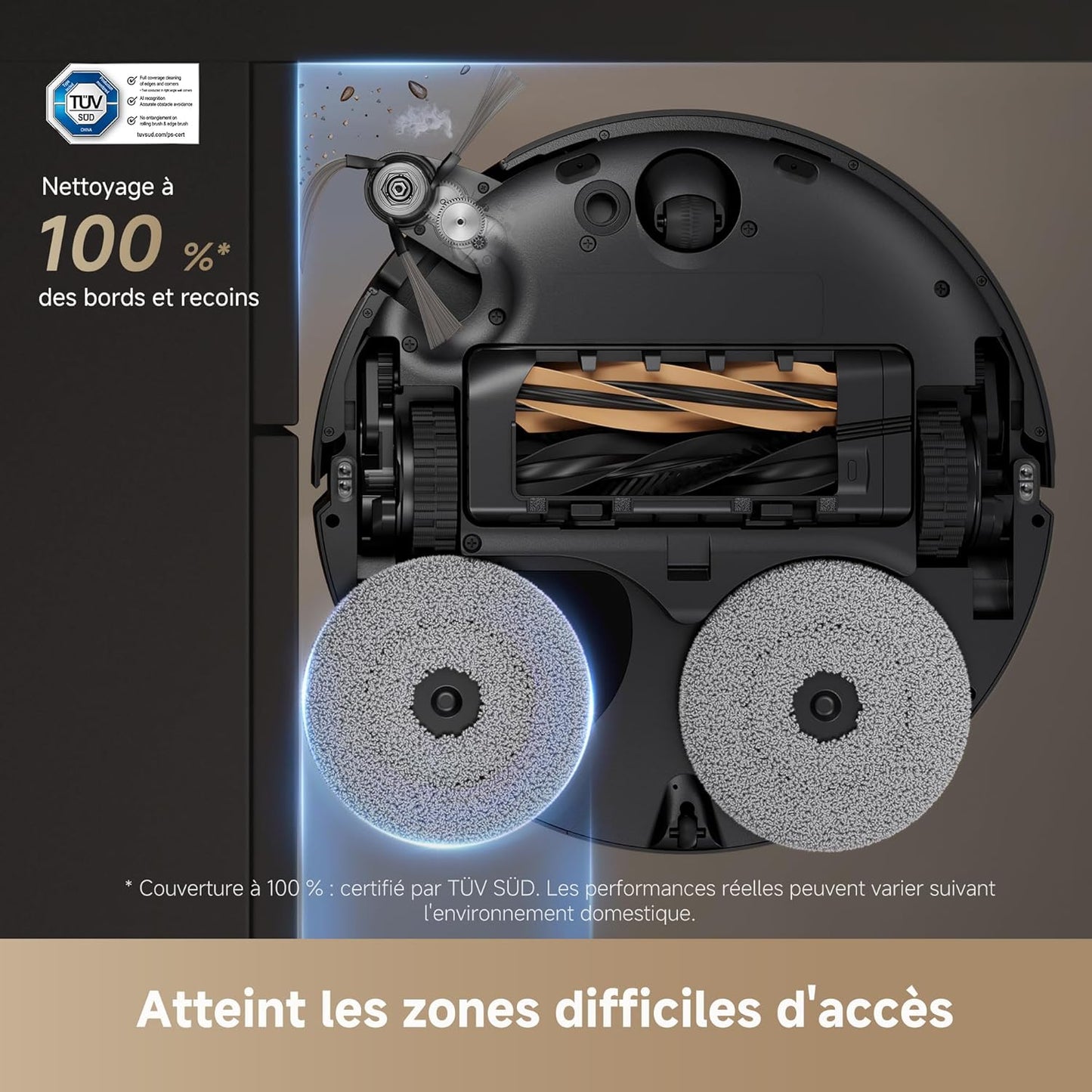 Dreame X50 Ultra Complete Noir Robot Aspirateur Laveur