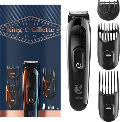 King C. Gillette Tondeuse à Barbe, Sans Fil