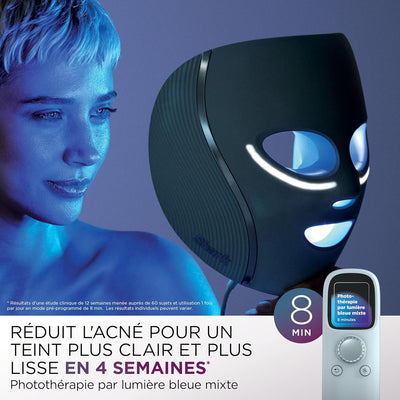 Shark Masque LED Visage Universel – Technologie Dermatologique à Domicile