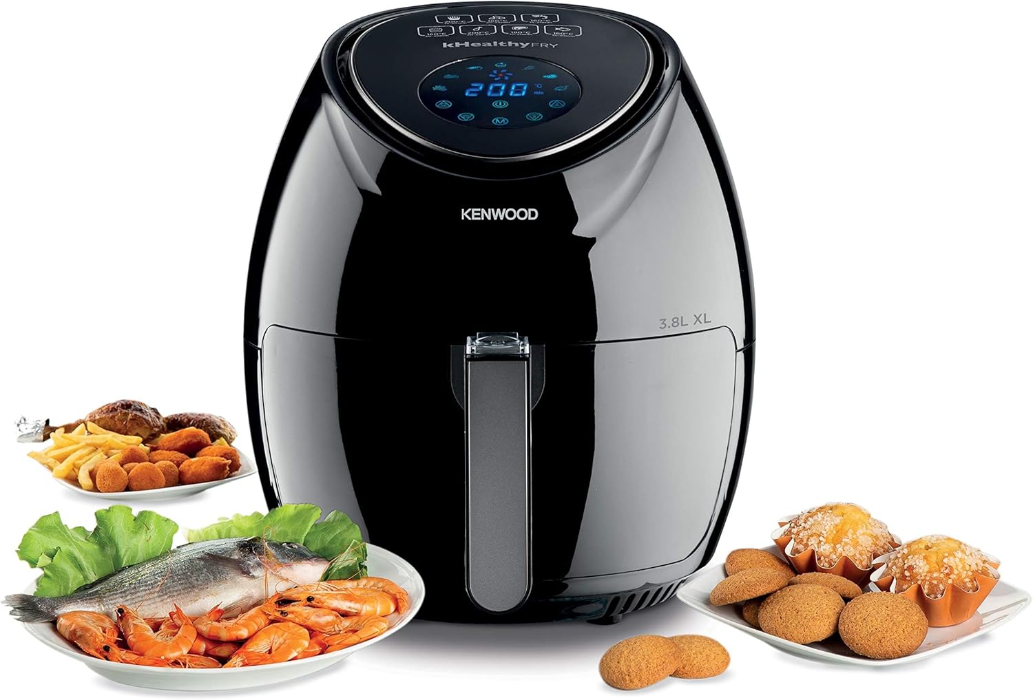 Kenwood Air Fryer 5-en-1 – Friteuse sans huile + Gril/rôtissoire