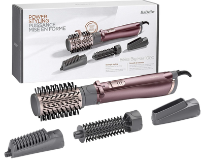 BaByliss - AS960E - Brosse soufflante Beliss Big Hair 1000 4-en-1 Rotative