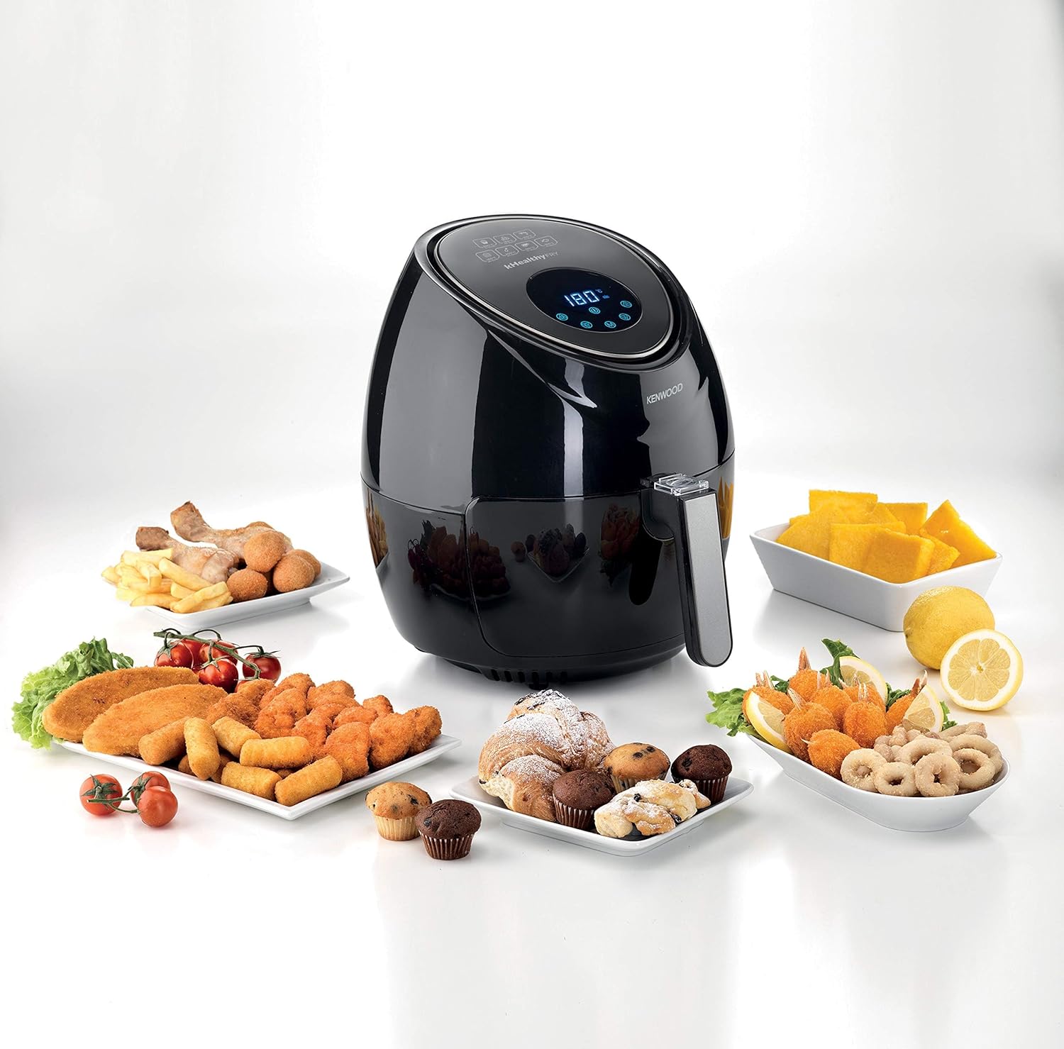Kenwood Air Fryer 5-en-1 – Friteuse sans huile + Gril/rôtissoire