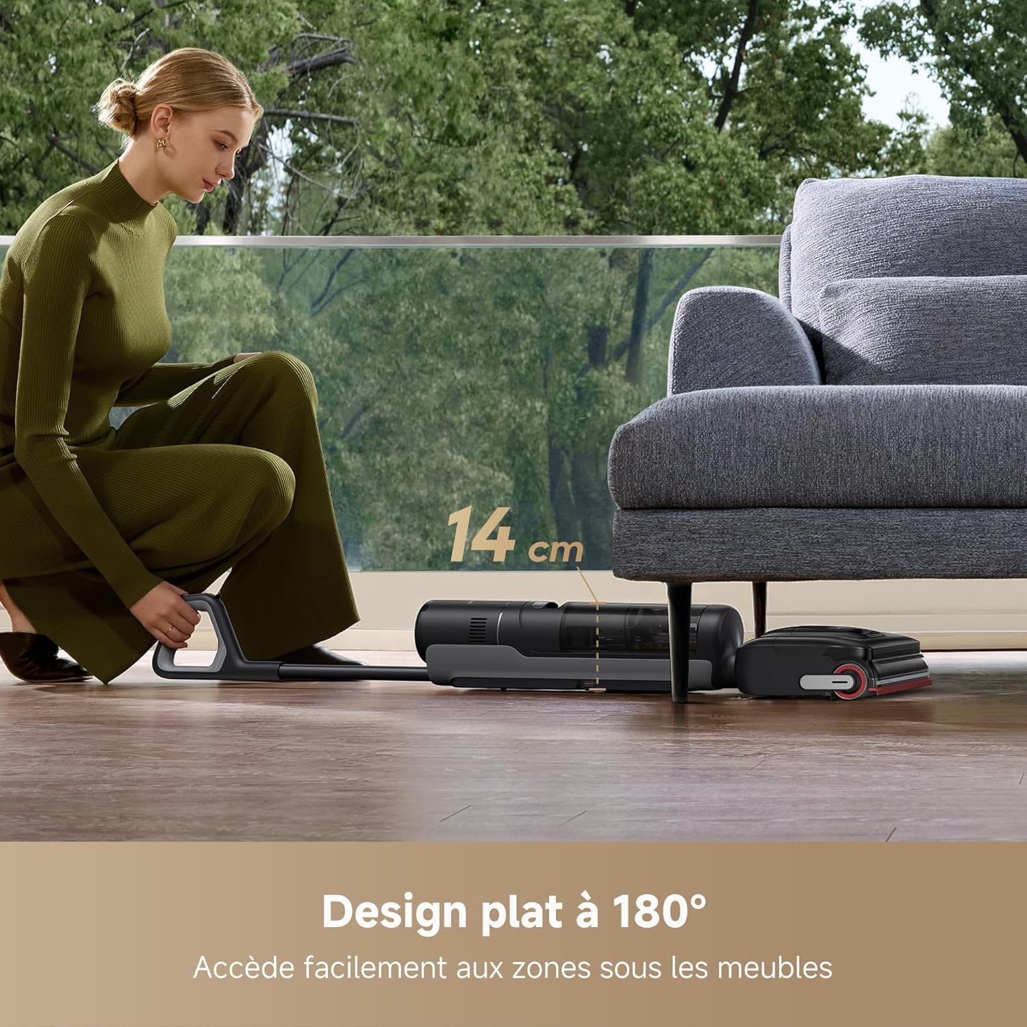 Dreame H15 Mix aspirateur laveur réservoir eau propre eau sale