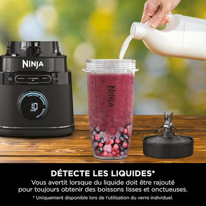 Ninja Detect Power Blender Pro 3-en-1 - Technologie BlendSense Intelligente 1200W