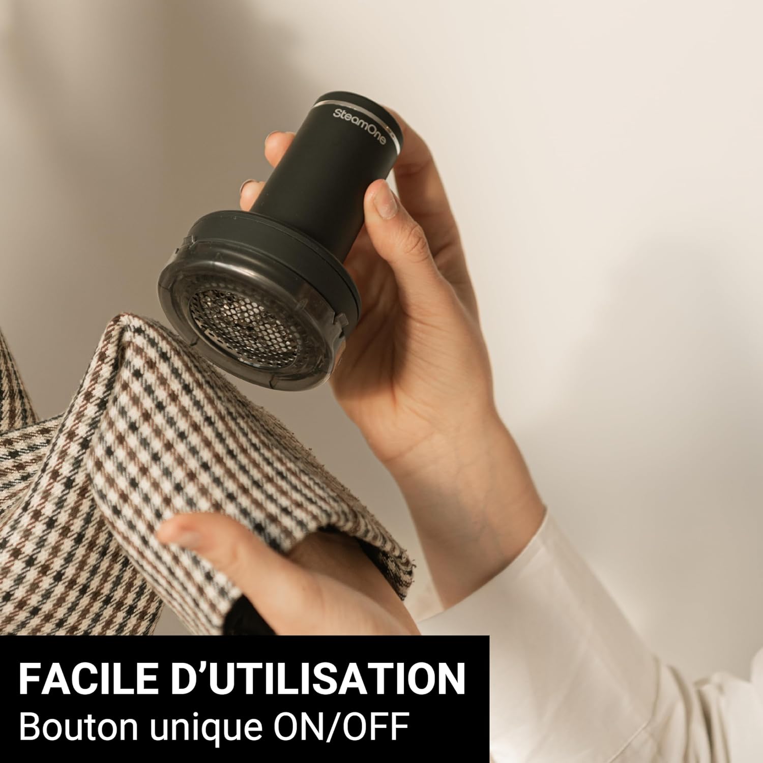 Steamone Rasoir Anti-Peluches Rechargeable