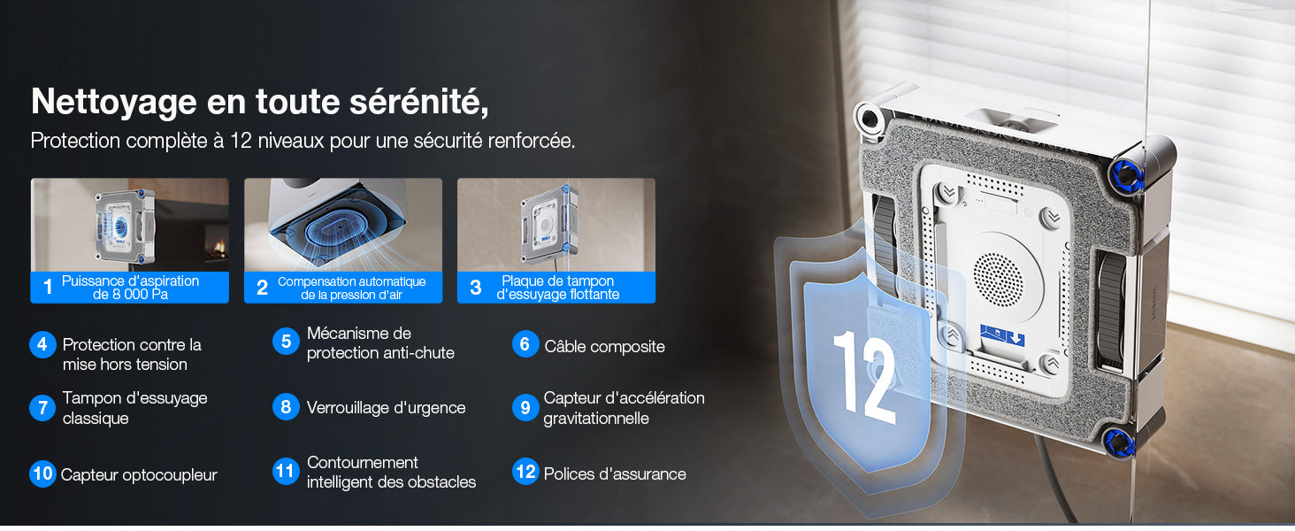 ECOVACS WINBOT W3 OMNI Robot Window