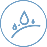 Hydratation grâce aux doubles ions d'eau