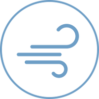 20 m/s** Débit d'air ultra élevé