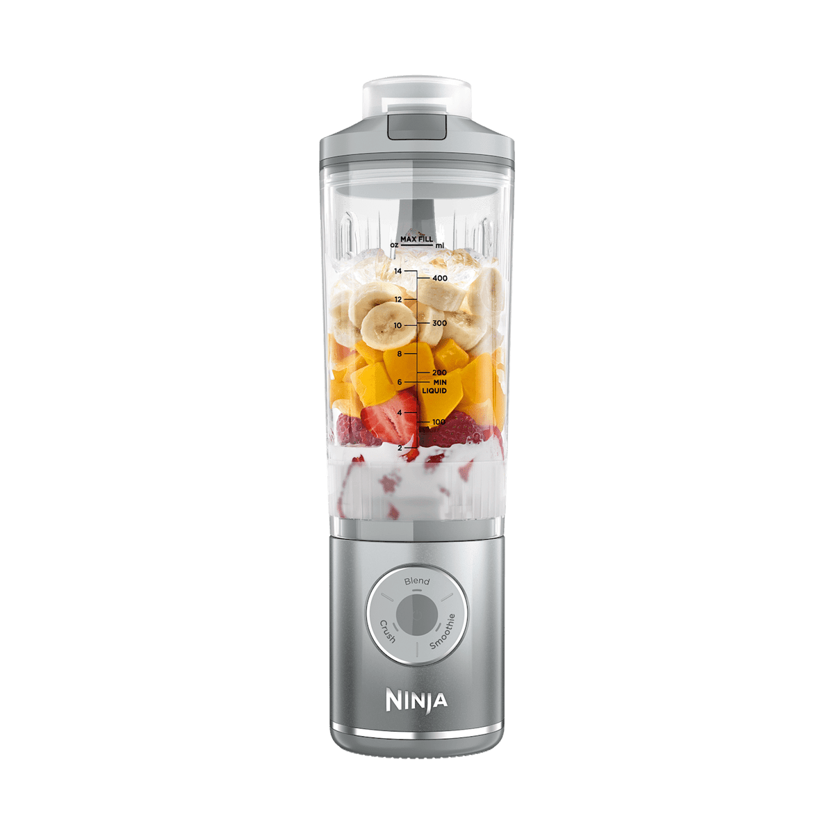 Ninja Blast Max argent — blender portable sans fil avec smoothie — Algérie