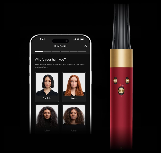 Dyson Airwrap i.d. Multi-Styler and Dryer Straight+Wavy HS08 - Bluetooth Enabled - for Perfect Curls