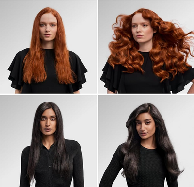 Dyson Airwrap i.d. Multi-Styler and Dryer Straight+Wavy HS08 - Bluetooth Enabled - for Perfect Curls