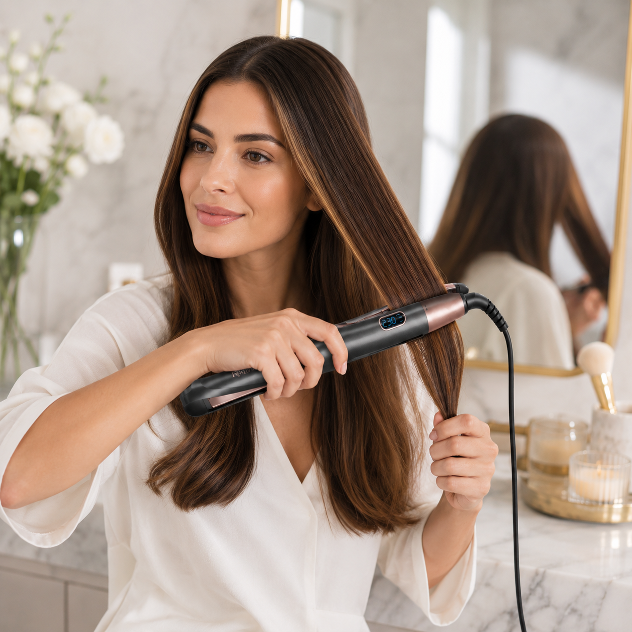 Remington Curl & Straight Confidence – Lisseur-Boucleur 2-en-1 (S6606) – photo 4 – Algérie