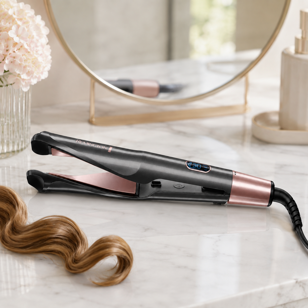 Remington Curl & Straight Confidence – Lisseur-Boucleur 2-en-1 (S6606)