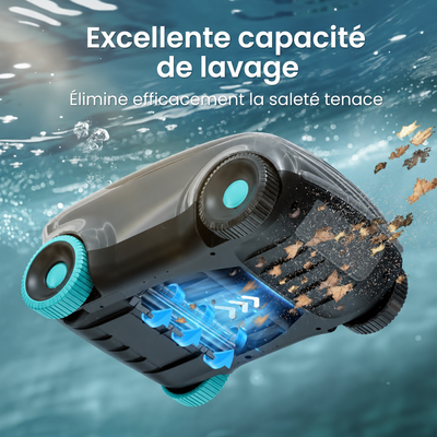Aiper Scuba E1 – brosse et aspiration éliminent la saleté tenace