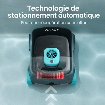 Aiper Scuba E1 – stationnement automatique près de la paroi