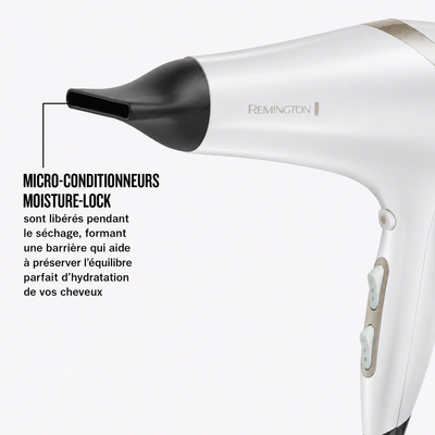Remington HYDRAluxe AC8901 – micro-conditionneurs Moisture Lock pour préserver l'hydratation