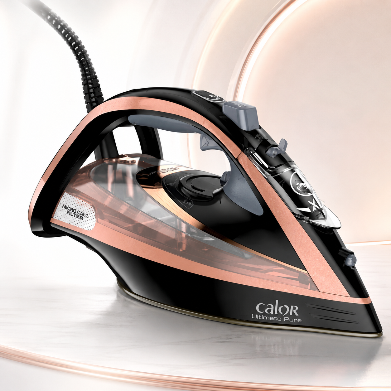 Semelle Durilium Airglide Autoclean du fer Calor FV9845C0