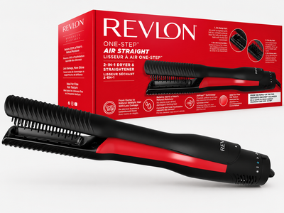 Brosse soufflante Revlon One-Step Air Straight 2-en-1 (Algérie)