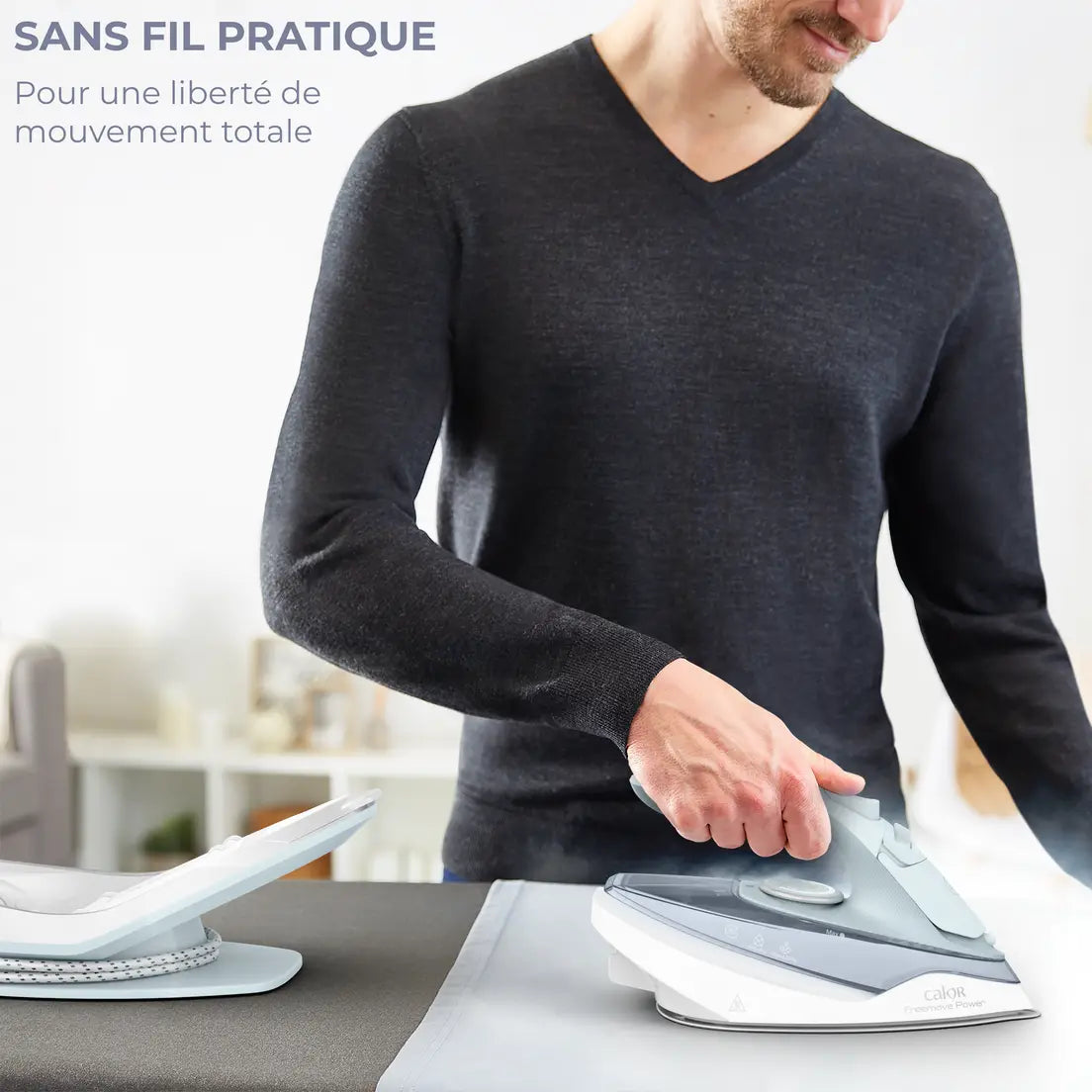 CALOR Fer à repasser Vapeur sans fil