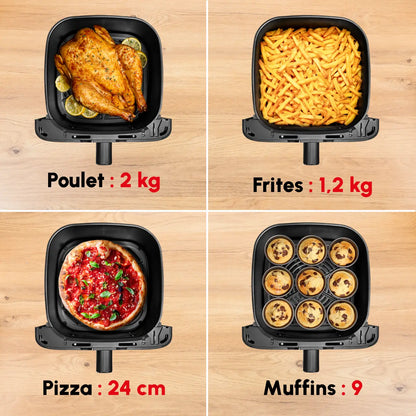 Moulinex Easy Fry Mega – La friteuse sans huile XXL pour des repas sains et savoureux