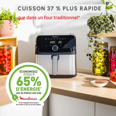 Moulinex Easy Fry Mega – La friteuse sans huile XXL pour des repas sains et savoureux