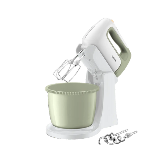 Tefal Batteur avec Bol 500 W Beige et Lichen