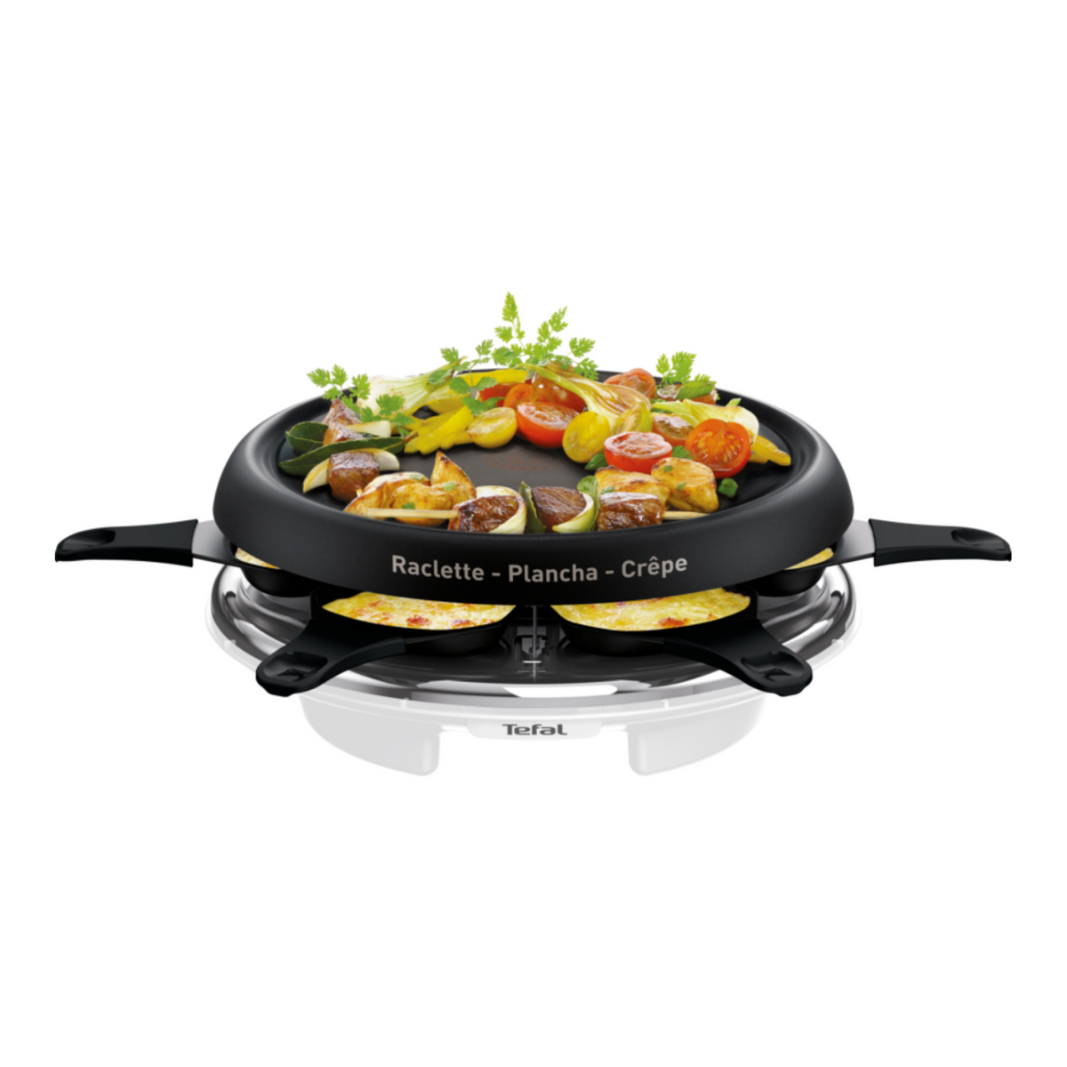 Tefal Raclette – L’Appareil 3-en-1 pour des Repas Créatifs et Conviviaux