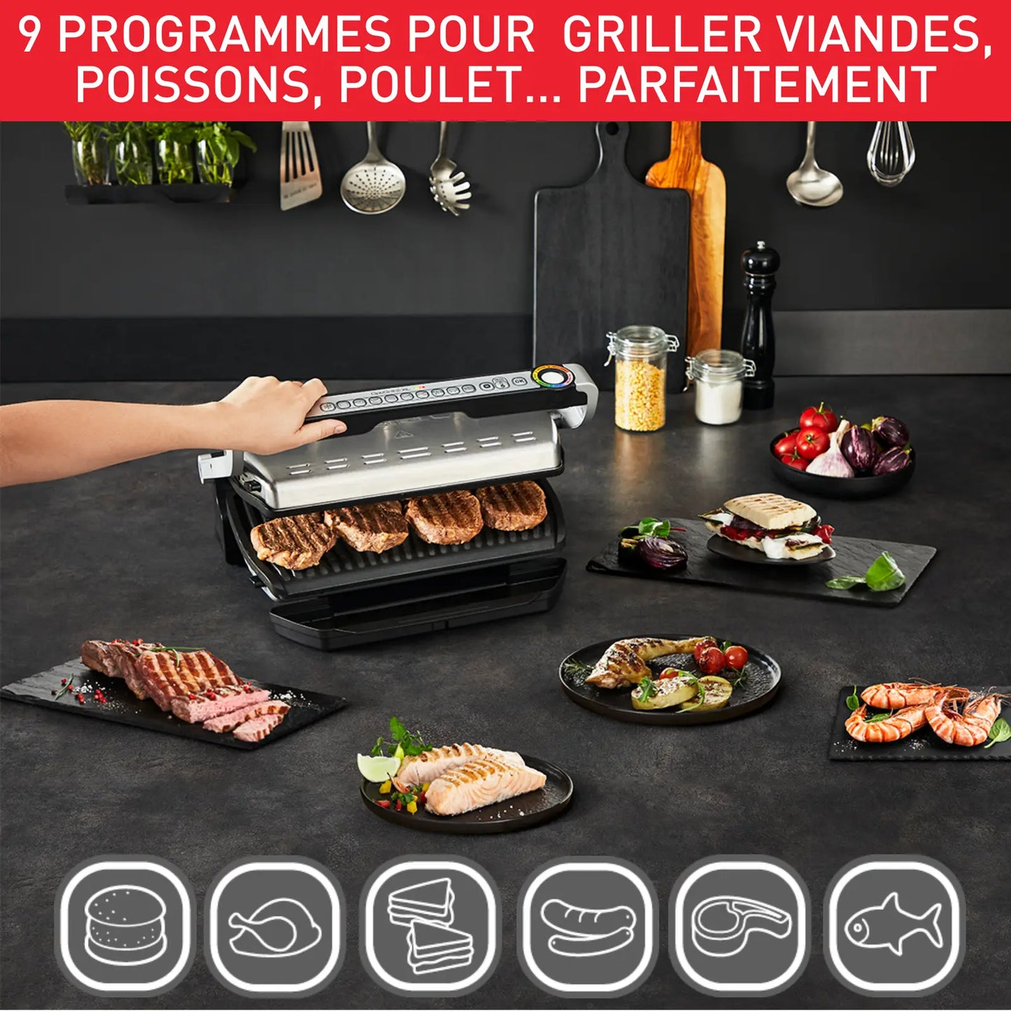 Tefal OptiGrill 2en1