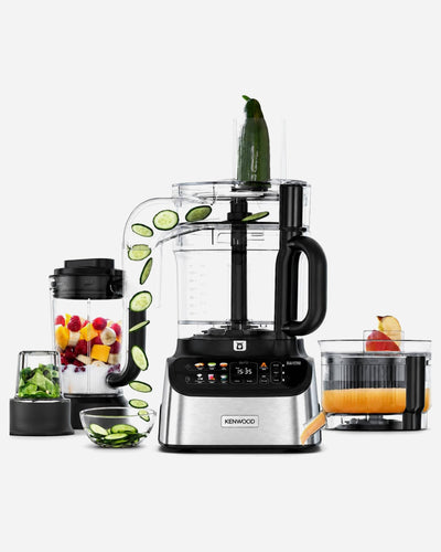 Kenwood MultiPro OneTouch FDM73.980SS : robot 3 L, blender 1,5 L, multi-broyeur, centrifugeuse (Algérie)