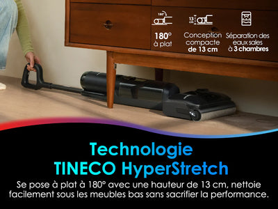 Tineco Floor One S7 Stretch – Aspirateur Laveur Sans Fil Intelligent