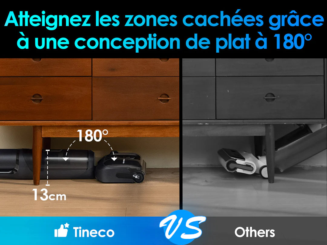 Tineco Floor One S7 Stretch – Aspirateur Laveur Sans Fil Intelligent