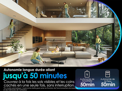 Tineco Floor One S7 Stretch – Aspirateur Laveur Sans Fil Intelligent