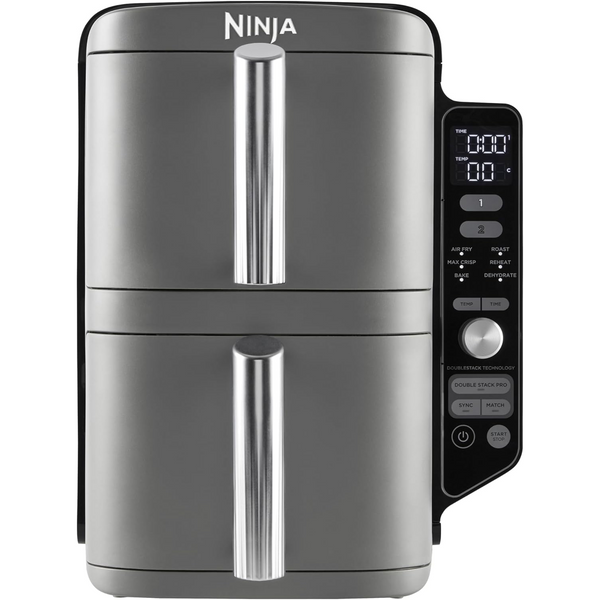 Friteuse sans huile Ninja Double Stack XL verticale à 2 tiroirs, disponible en Algérie