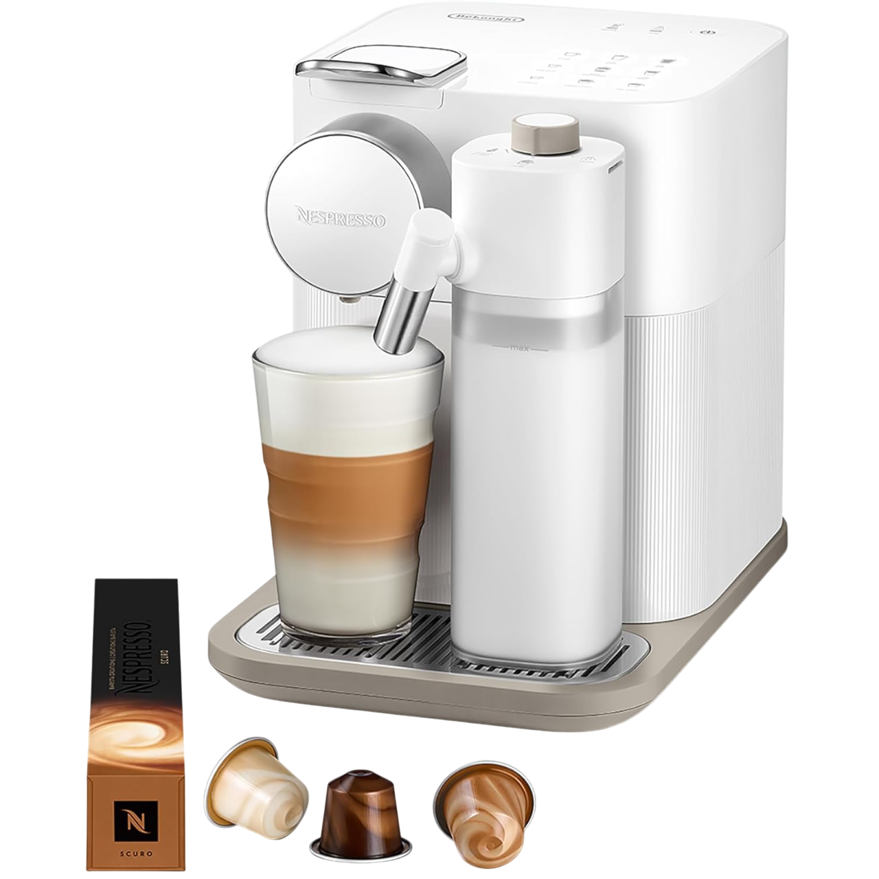 Nesspresso & Delonghi Gran Lattissima – La Machine Premium pour Vos Boissons Préférées