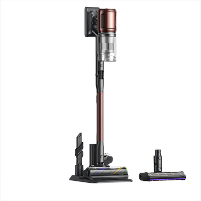 Dreame V30 sur sa base de charge